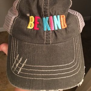 Brand new be kind rainbow hat.
